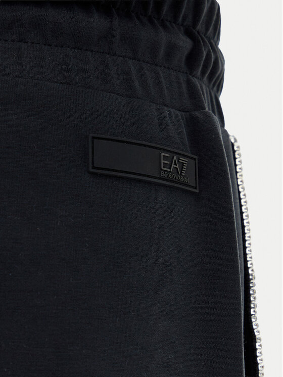 EA7 Emporio Armani EA7 Emporio Armani Spodnie dresowe 7W000143 AF12643 UC001 Czarny Loose Fit