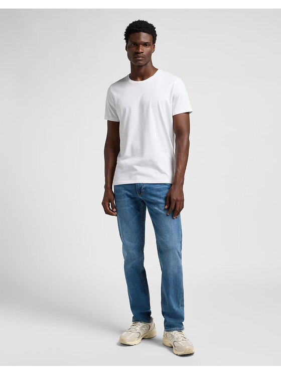 Lee Lee Jeans DAREN ZIP FLY Blu Straight Leg