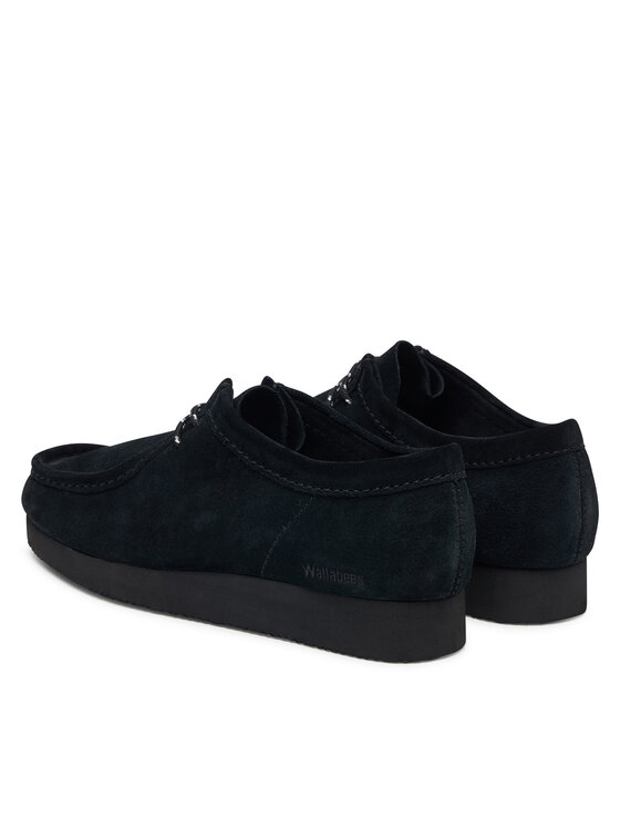 Clarks Clarks Félcipő Wallabee Lite 26329481 Fekete