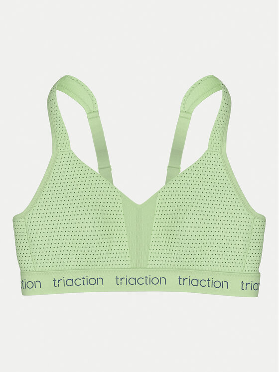 Triumph Triumph Biustonosz sportowy Triaction Energy Lite 10201677 Zielony