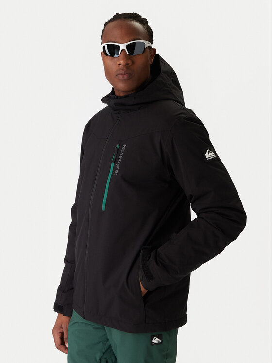 Quiksilver Quiksilver Geacă pentru snowboard Titano JK EQYTJ03513 Negru Relaxed Fit