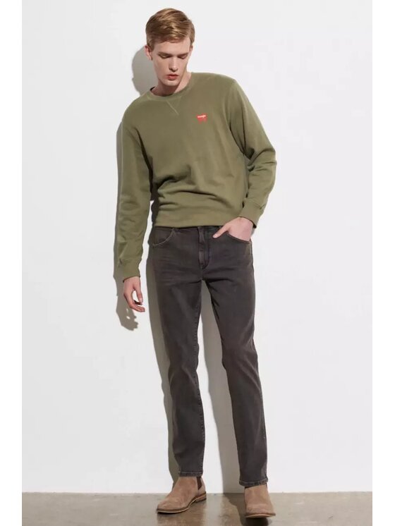 Wrangler Wrangler Jeans GREENSBORO Grigio Straight Fit