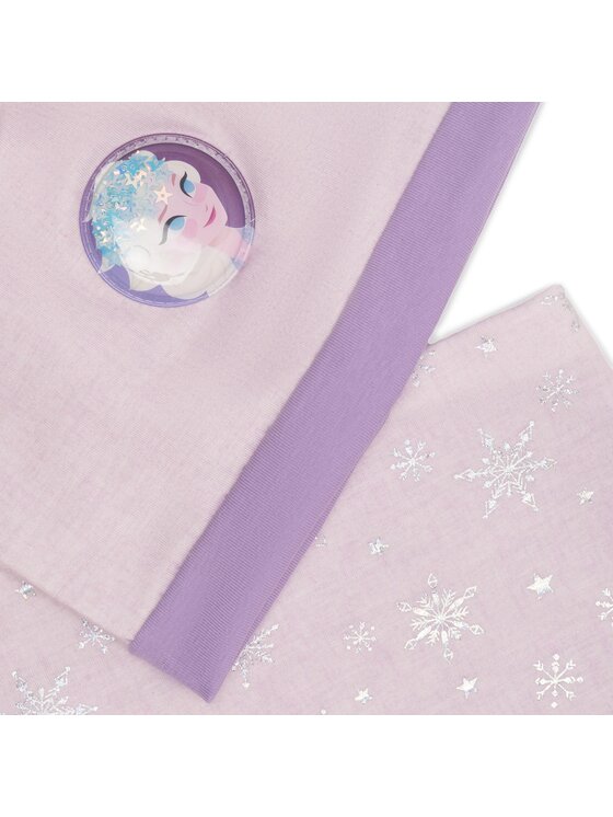 Frozen Frozen Komplet czapka i komin ACCCS-AW23-36DFR Fioletowy