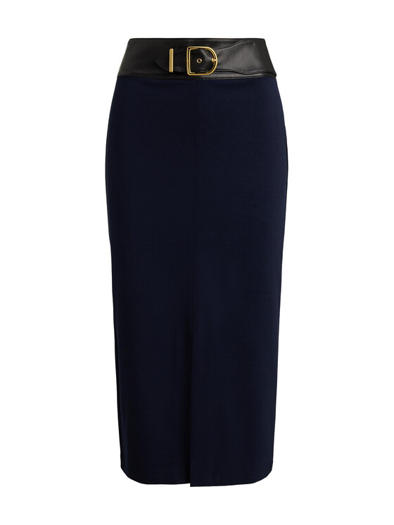LAUREN RALPH LAUREN LAUREN RALPH LAUREN Ceruzaszoknya 200P03729001 Sötétkék Regular Fit