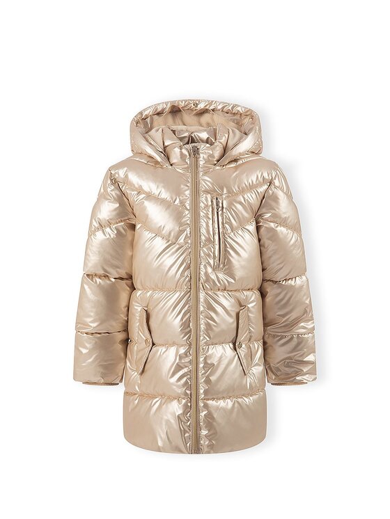 minoti minoti Kurtka zimowa 32COAT169 Złoty Regular Fit
