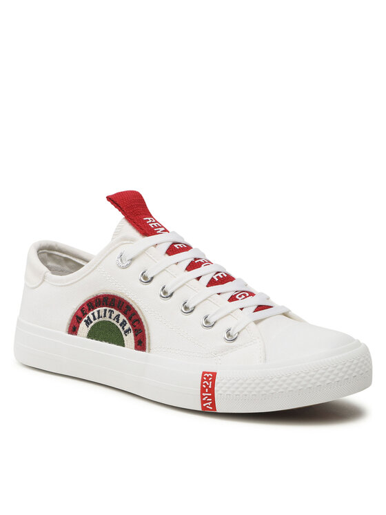 Aeronautica Militare Sneakers aus Stoff 231SC210CT2953 Weiß 