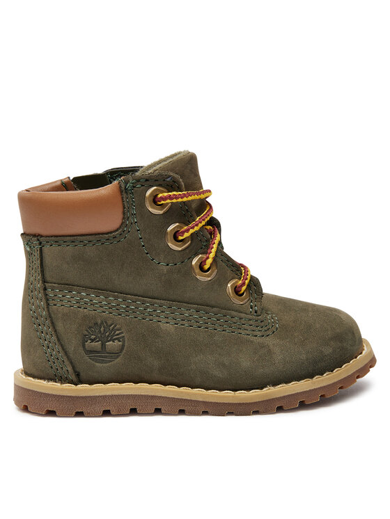 Timberland Gležnjače Pkey Pine 6In Boot TB1A1VOSA581 Zelena