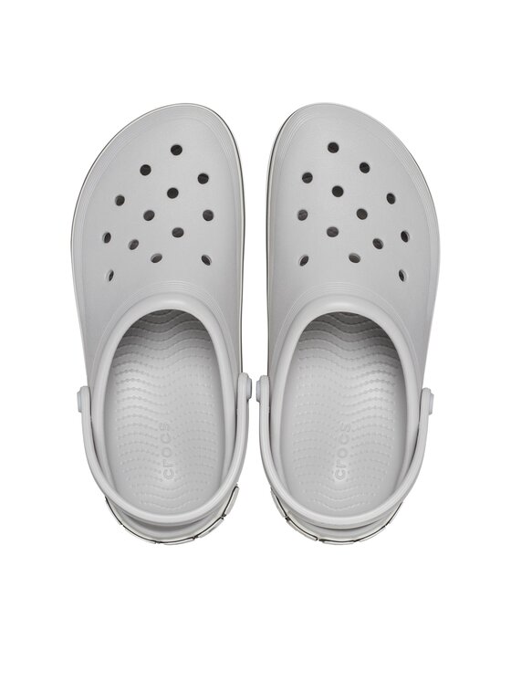 Crocs Crocs Чехли Off Court Logo Clog 209651 Сив