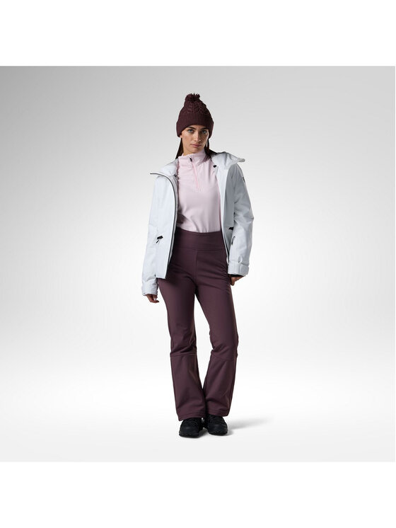 Rossignol Rossignol Spodnie narciarskie W Ski Softshell Pant Fioletowy Slim Fit