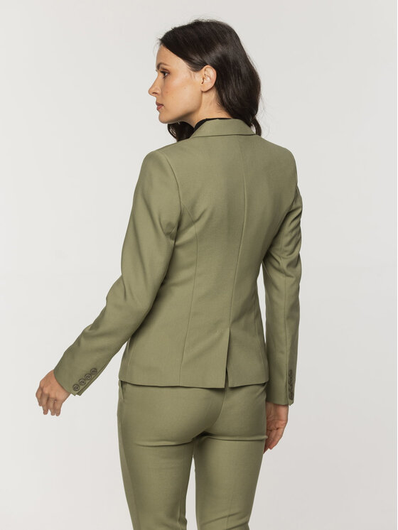 Willsoor Willsoor Marynarka 67876 Zielony Regular Fit