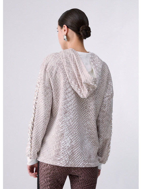 Liu Jo Liu Jo Felpa TF6177F0334L9242 Bianco Loose Fit