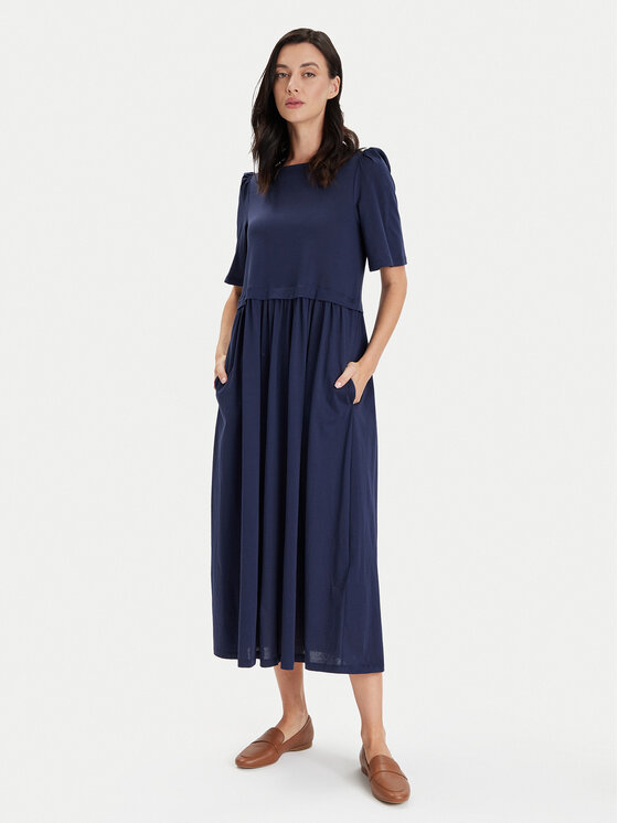 Weekend Max Mara Weekend Max Mara Každodenné šaty Snack 2415621062 Tmavomodrá Regular Fit