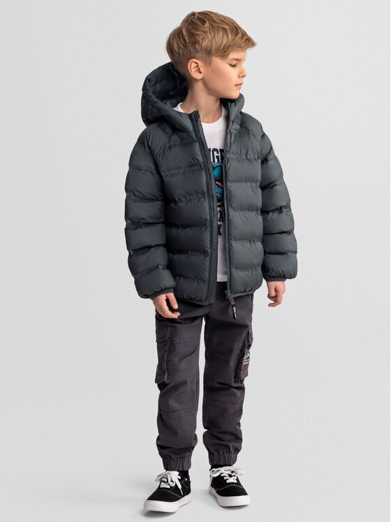 minoti minoti Kurtka przejściowa 29COAT254 Zielony Regular Fit