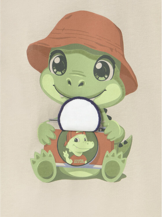 Mayoral Mayoral Majica 1016 Bež Regular Fit