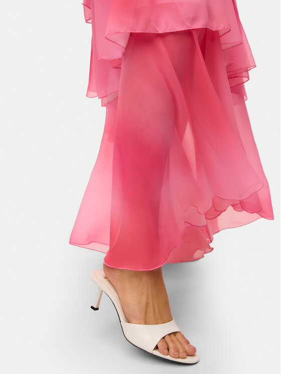 Vero Moda Vero Moda Estélyi ruha Felicia 10295237 Rózsaszín Slim Fit