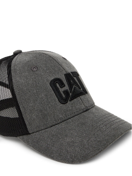 CAT Footwear CAT Footwear Cepure ar nagu Pigment Dye Trucker 1090070-10158 Melns