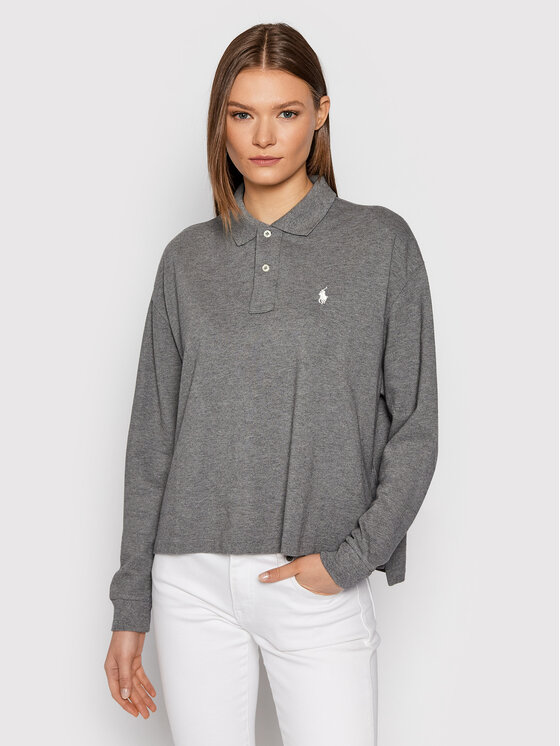 cropped ralph lauren polo