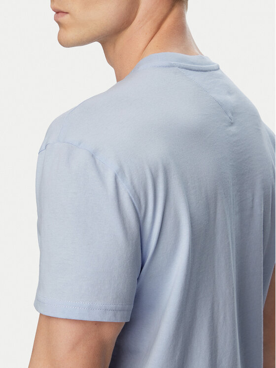 Tommy Jeans Tommy Jeans T-Shirt DM0DM20744 Světle modrá Regular Fit