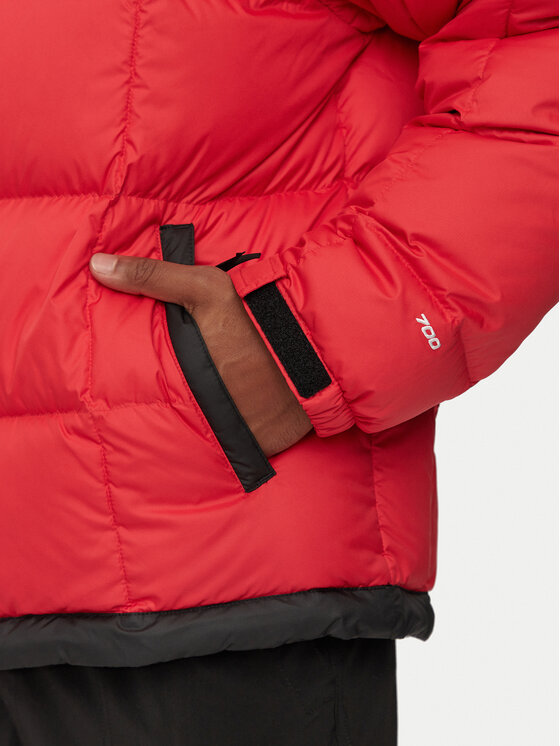 The North Face The North Face Geacă din puf Lhotse NF0A3Y23 Roșu Regular Fit