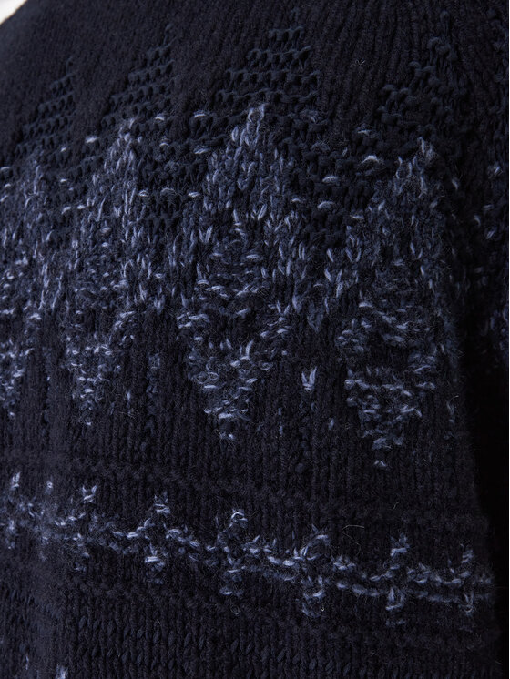 BOSS BOSS Sweater Karombo 50548686 Sötétkék Regular Fit