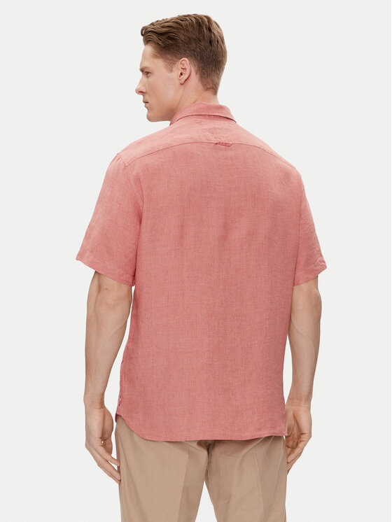 Tommy Hilfiger Tommy Hilfiger Camicia MW0MW35207 Rosa Regular Fit