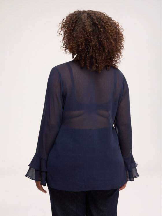 Fiorella Rubino Fiorella Rubino Koszula 5076T001555N034 Niebieski Regular Fit