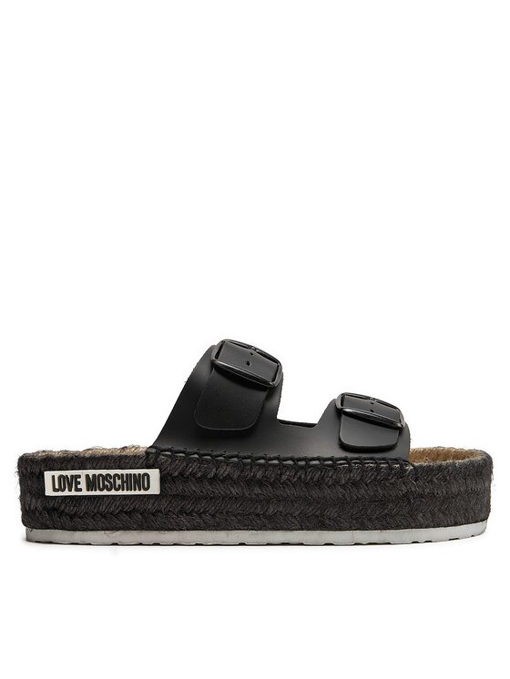 LOVE MOSCHINO Espadrile JA28233G0IIAX000 Crna