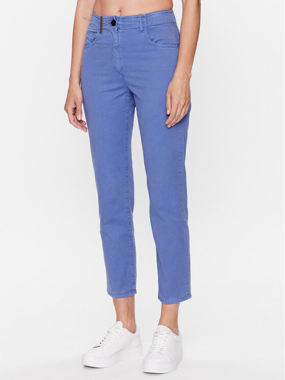 Peserico Jeans hlače P04977T3 Vijolična Skinny Fit