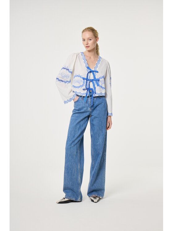 Fabienne Chapot Fabienne Chapot Bluzka 5984-1591-102 Beżowy Regular Fit
