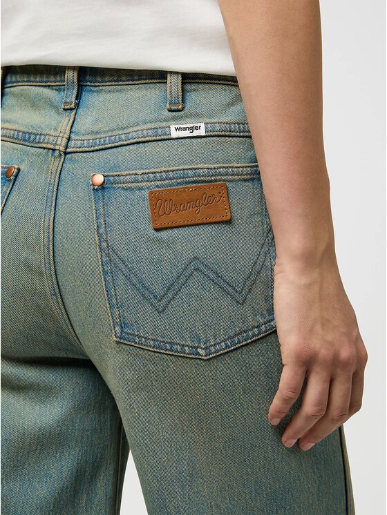 Wrangler Wrangler Jeansy Loose Straight Niebieski Loose Fit