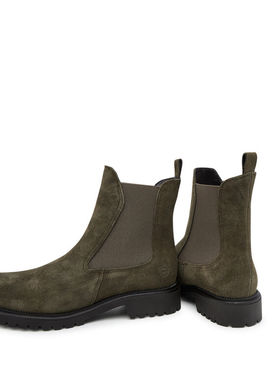 Tamaris Tamaris Kotníková obuv s elastickým prvkem 1-25427-41 Khaki