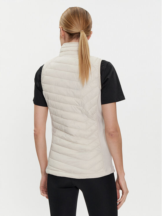 Columbia Columbia Bezrękawnik Powder Pass™ 1832222 Écru Regular Fit