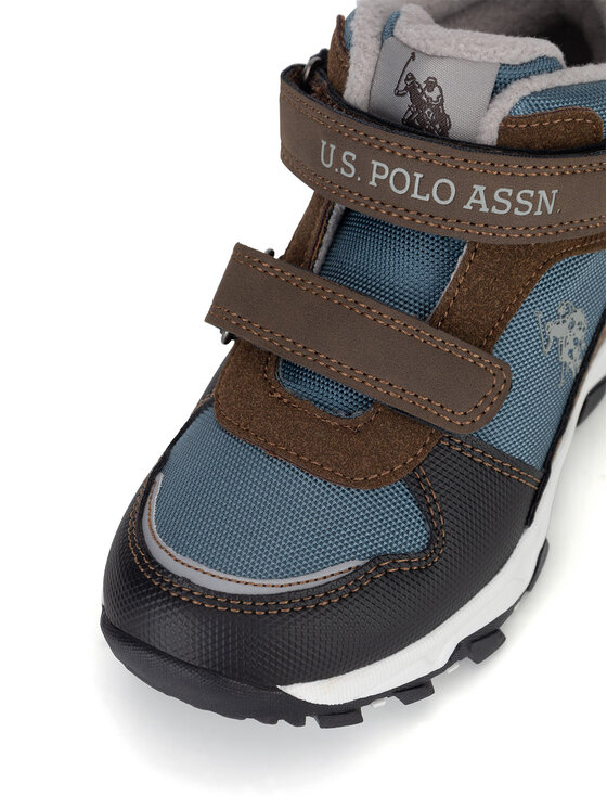 U.S. Polo Assn. U.S. Polo Assn. Gležnjarji DANIEL001K/DTY1 Rjava
