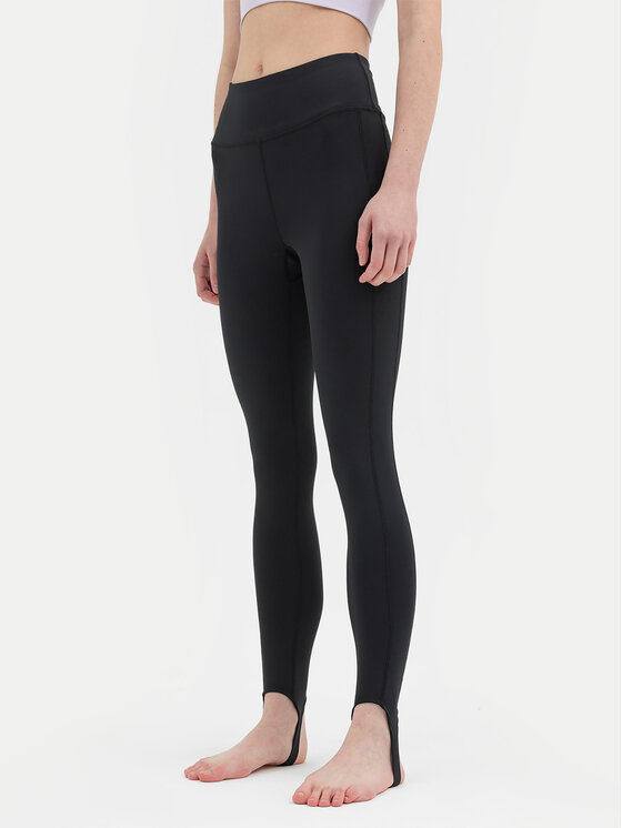 4F 4F Легінси 4FWSS24TFTIF235 Чорний Slim Fit