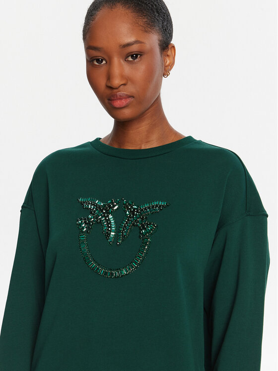PINKO PINKO Džemperis Nelly 100534 A2RO Žalia Regular Fit