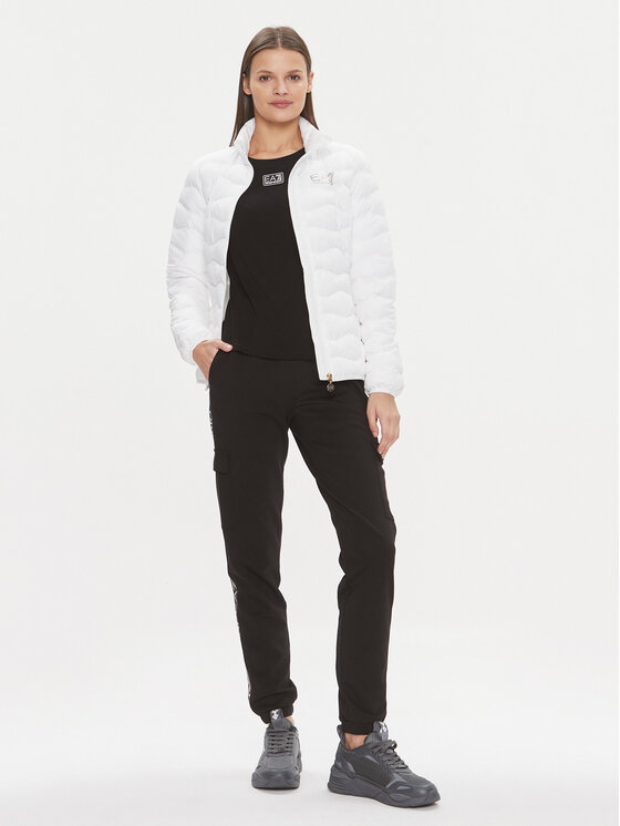 EA7 Emporio Armani EA7 Emporio Armani Kurtka przejściowa 8NTB21 TNF8Z 0101 Biały Regular Fit
