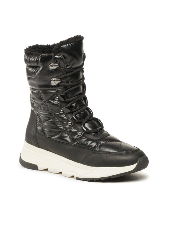Geox Geox Snehule D Falena B Abax B D26HXB 043FU C9999 Čierna