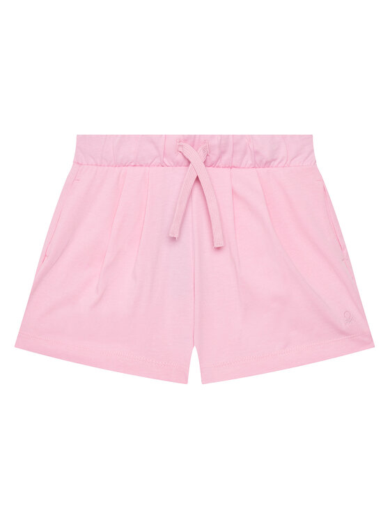 United Colors Of Benetton United Colors Of Benetton Športne kratke hlače 3BL0C903I Roza Regular Fit