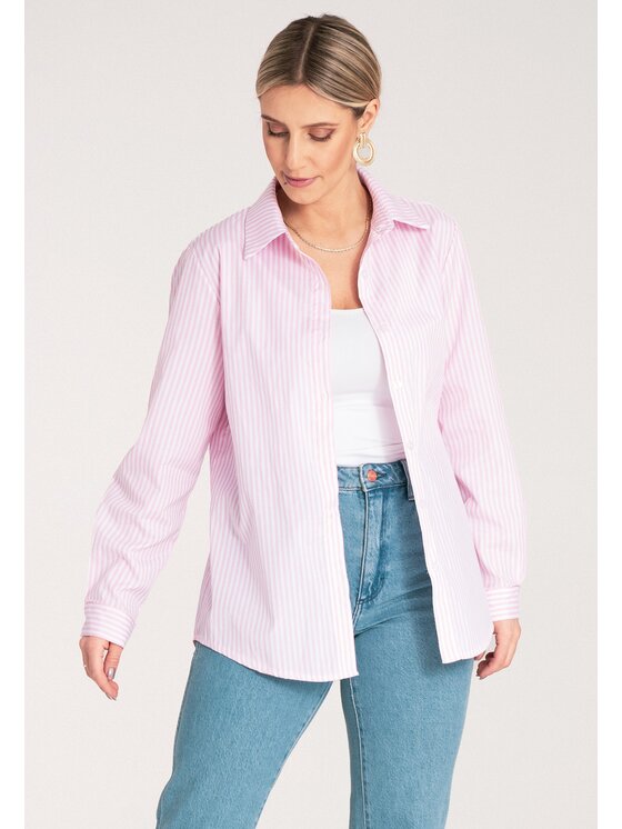 FIGL FIGL Camicia M1174 Rosa Regular Fit
