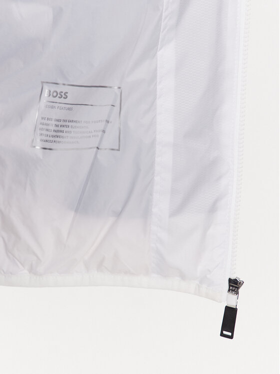 BOSS Boss Giubbotto piumino J_Hamar1 50497558 Bianco Regular Fit