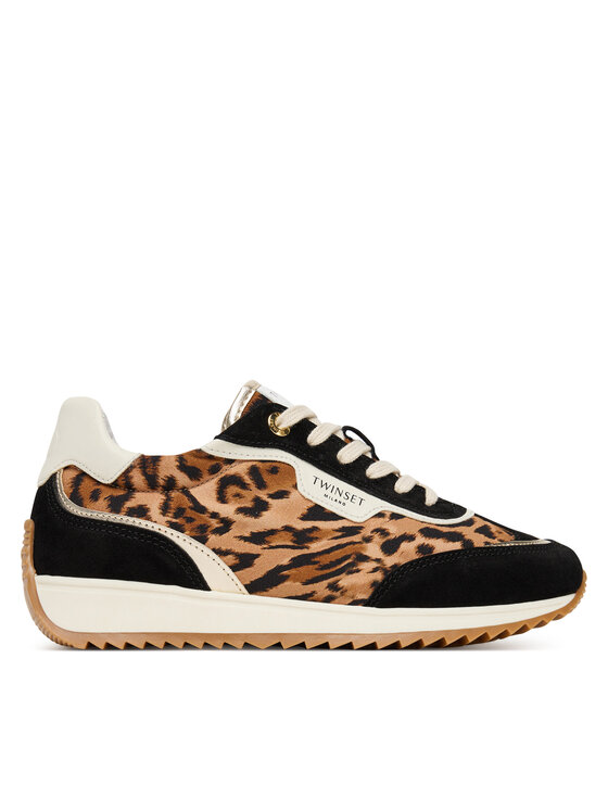 TWINSET TWINSET Sneakersy 252TCP028 Brązowy