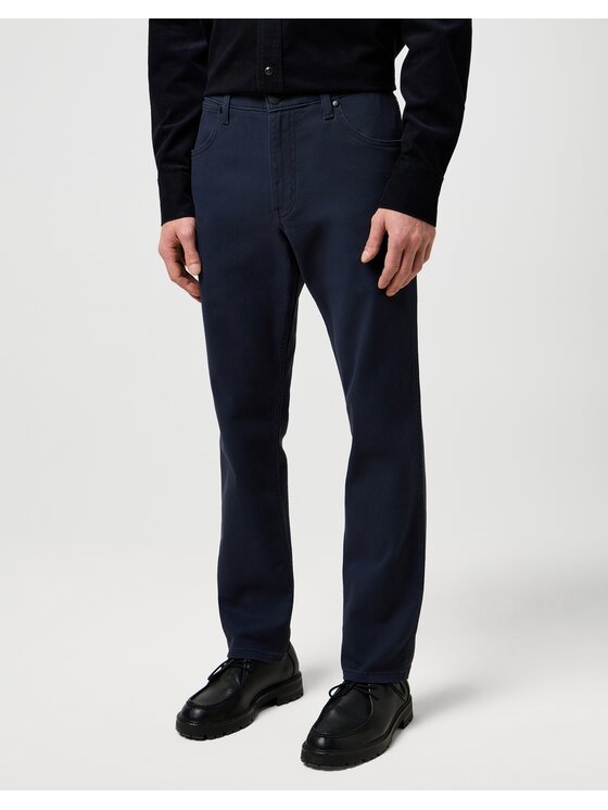Wrangler Wrangler Jeansy GREENSBORO Granatowy Straight Leg