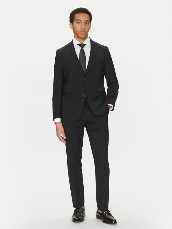 BOSS BOSS Kostiumas C-Huge 50540579 Tamsiai mėlyna Slim Fit