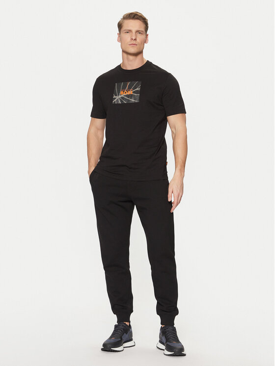 BOSS BOSS Spodnji del trenirke 50533392 Črna Regular Fit