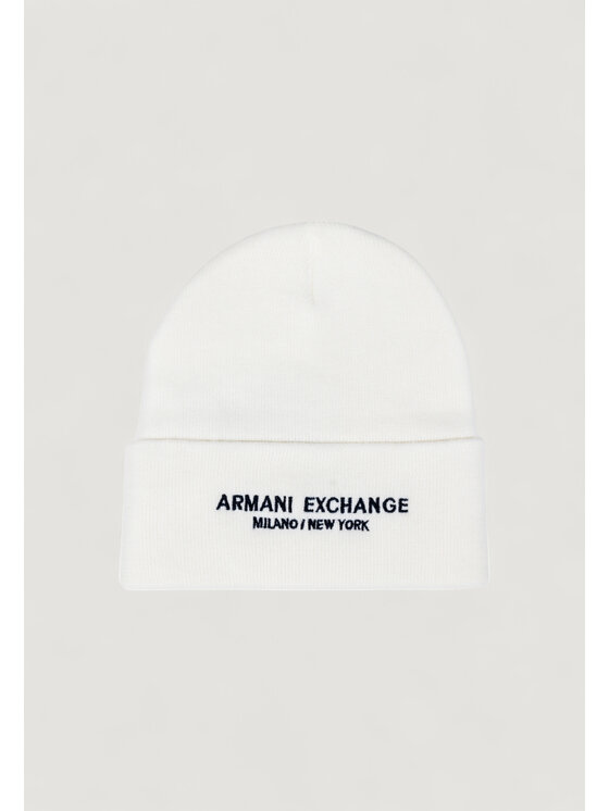 Armani Exchange Armani Exchange Berretto BEANIE HAT Bianco