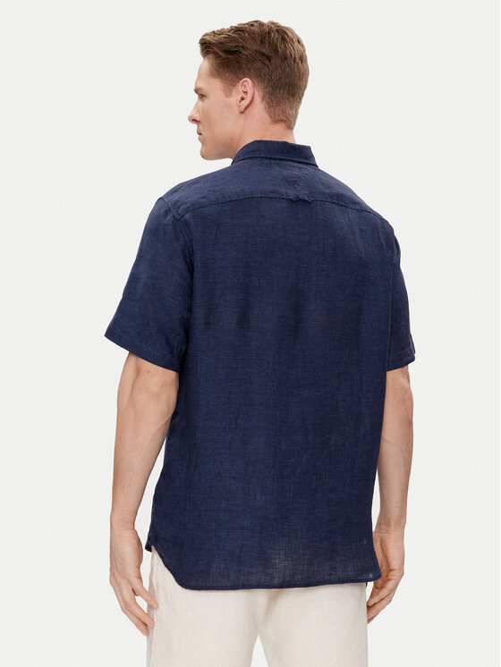 Tommy Hilfiger Tommy Hilfiger Särk MW0MW35207 Tumesinine Regular Fit