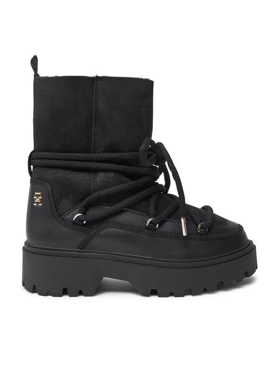 Tommy Hilfiger Tommy Hilfiger Μπότες Χιονιού FW0FW08085 Μαύρο