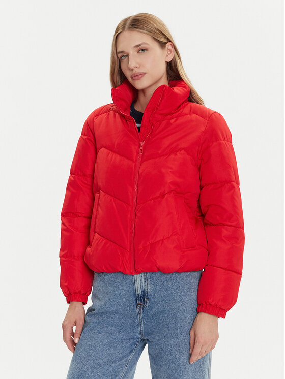 Vero Moda Vero Moda Télikabát Gario 10309844 Piros Regular Fit