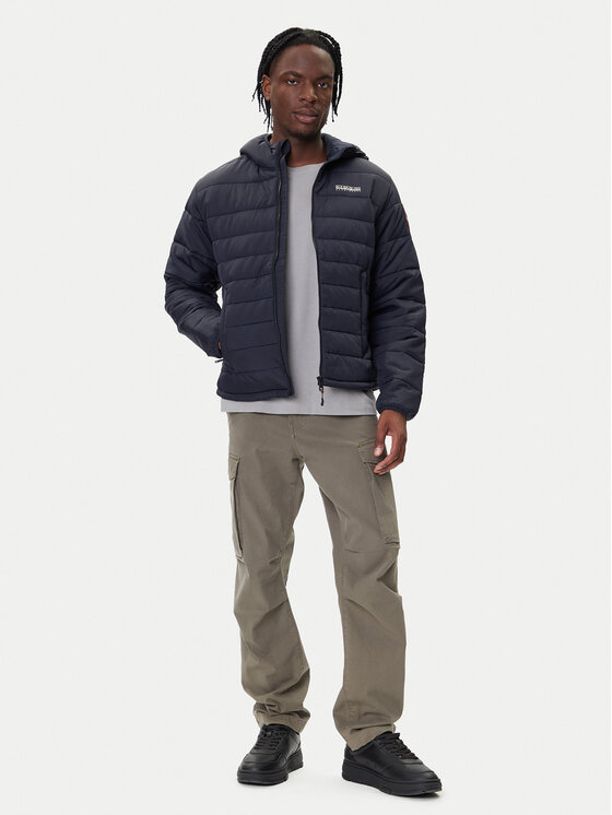 Napapijri Napapijri Giubbotto invernale A-Gesar H NP0A88U3 Blu scuro Regular Fit