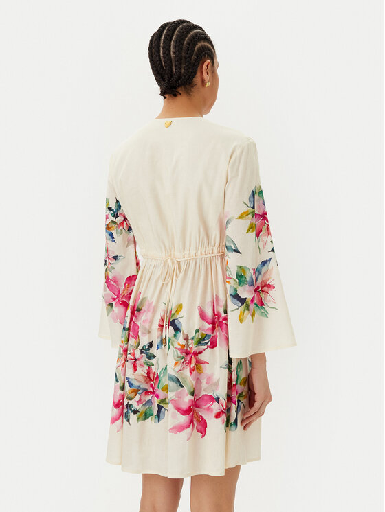 TWINSET TWINSET Sommerkleid 251LB2UBB Écru Regular Fit